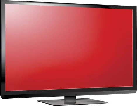 TV screen Stock-Illustration