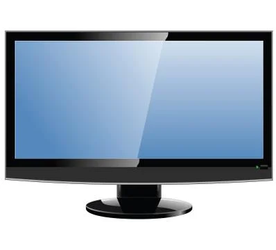 TV screen Stock Illustration