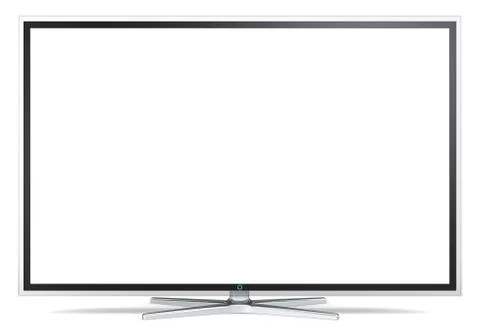 TV Screen. Stock Illustration