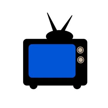 Tv screen Stock Illustration