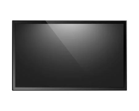 TV screen isolated Stock Illustration