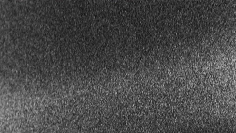 TV screen no signal static noise and TV static fill the screen Loop Super-8 Vídeo Stock 167691753