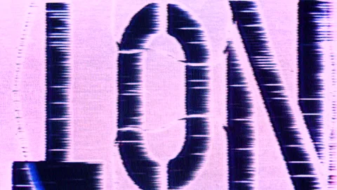 Tv screen noise glitch effect. Video background, transition effect for video Video stock 201327560