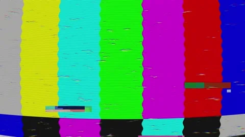 TV screen noise glitch effect. Screen damage TV effects and artifacts 스톡 동영상 209169724