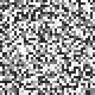 TV screen noise pixel glitch seamless pattern texture background vector Illustrazione stock