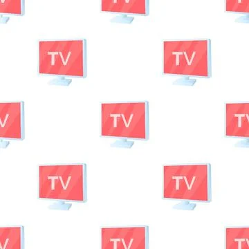 TV screen pattern seamless vector 스톡 일러스트