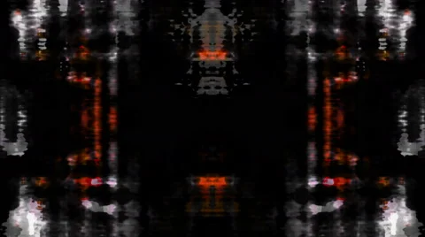 TV screen pixels fluctuate with color and video motion - Video Flux 029 HD, 4K Stock Footage 52919225