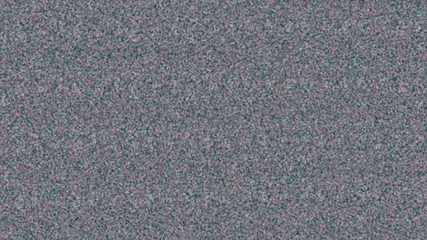 Tv screen turning on effect and showing noise static interference. Stock Footage 345680088