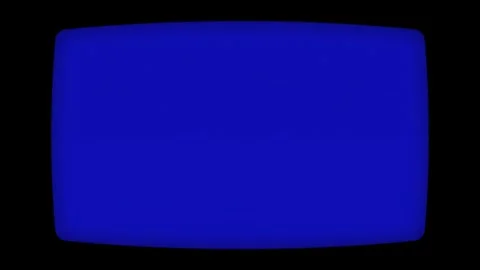 TV Screen VCR Effect with Static Noise Effect Stock Footage 315617284
