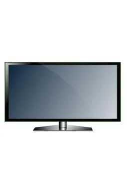 Tv screen vector Illustrazione stock