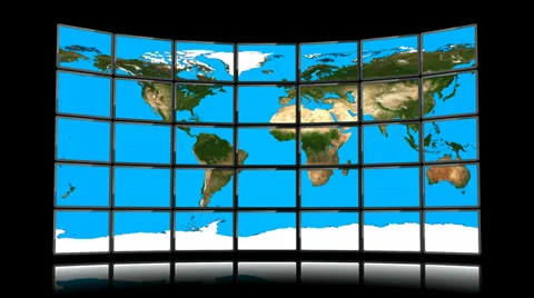 TV Screens Stock Footage 37677534