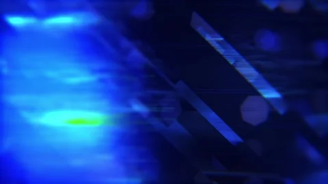 TV screensaver for the weather forecast programme. Blue luminous background. Stock Footage 241448189
