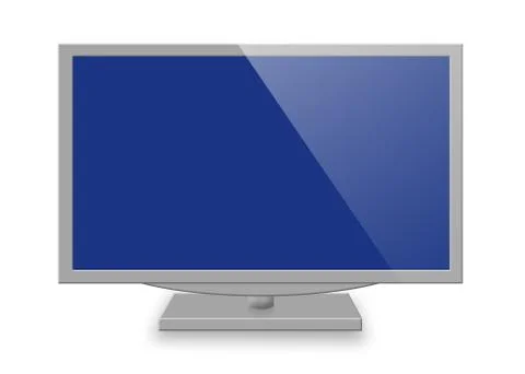 Tv set Stock Illustration
