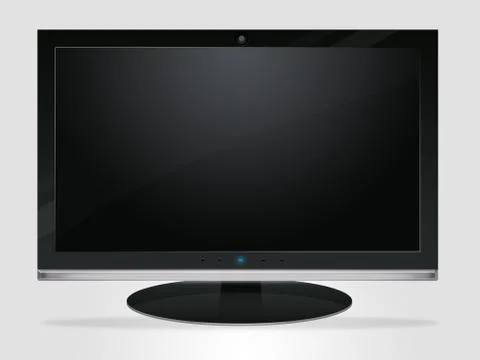 TV set Stock Illustration