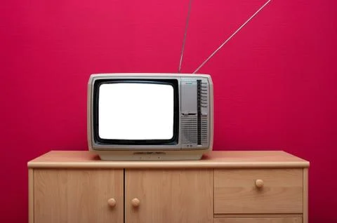 TV set Stock Photos
