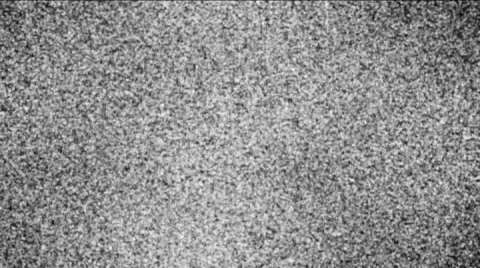 Tv snow and static Video stock 6531025