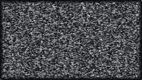 TV snow or noise concept, no-signal concept, screen-noise glitch effect. Bad Vídeos de archivo 345629992