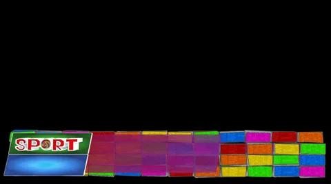 TV sports program Stock Footage 36645393