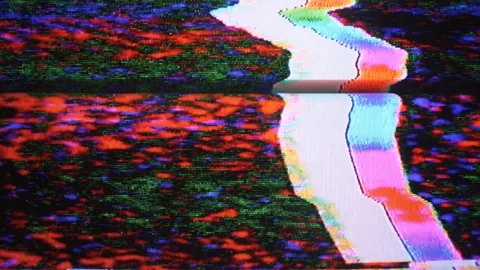 TV Static 動画素材 82880314