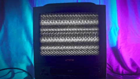 Tv static Stock Footage 245474656