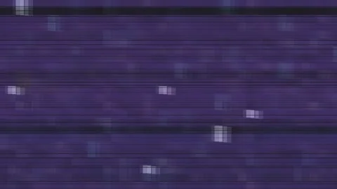 TV Static Interference Loop Landscape Stock Footage 331076435