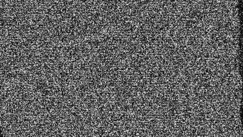 TV static noise analog snow screen no signal seamless loop 4K Stock Footage 342227071