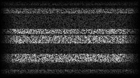 TV static noise background. Glitch pixelated television screen. Lost or bad TV 스톡 일러스트