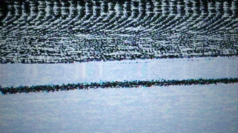 TV static noise dynamic background. Bad signal transmission Stock Footage 157153359