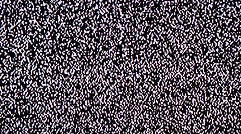 TV Static Noise Glitch Effect 写真素材