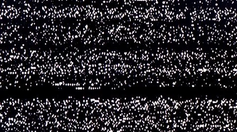 TV Static Noise Glitch Effect Stock Photos