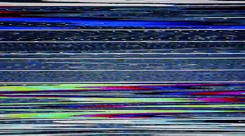 TV Static Noise Glitch Effect – Original Photo from a vintage Television Stock Photos