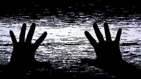 TV Static Noise Glitch Effect - Concept for your project Foto stock