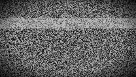 TV static noise screen distortion and signal loss static effect Stock Footage 346934745