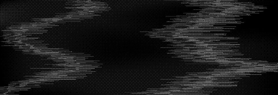 TV static noise texture. Distorted rippled VHS video screen overlay. Glitch Stock Illustration