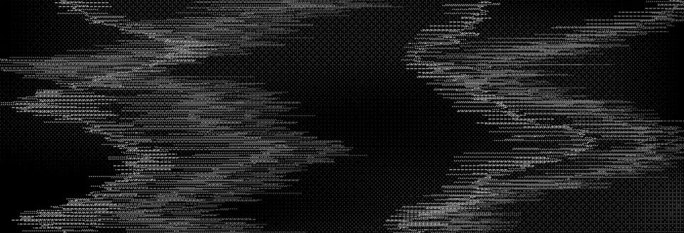 TV static noise texture. Distorted rippled VHS video screen overlay. Glitch 스톡 일러스트