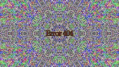 Tv static retro vintage "ERROR 404 Page not found" screen Stockbeeldmateriaal 117621339