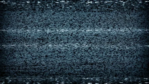 TV Static Tuning Loop Stock Footage 154265648