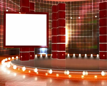 TV studio Stock Footage 399830