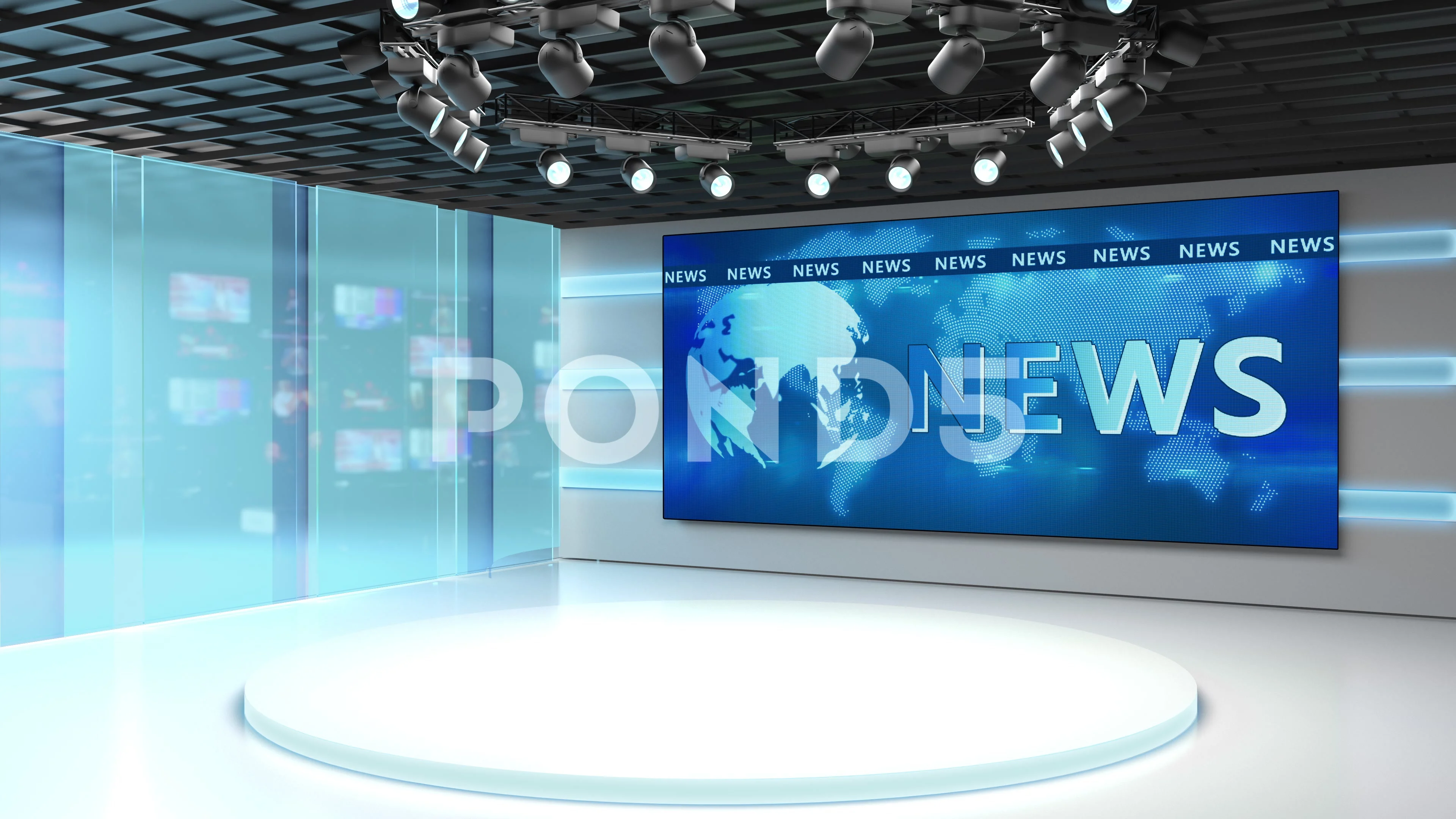 News Studio Background Stock Video Footage Royalty Free News Studio Background Videos Page 5