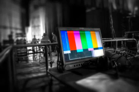 TV studio Stock Photos