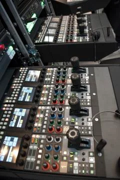 TV studio Stock Photos