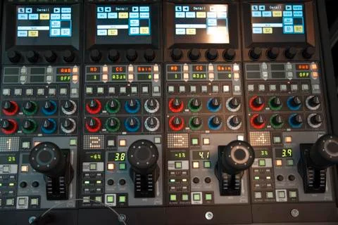 TV studio Stock Photos