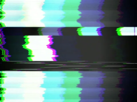 TV Test Pattern 640 x 480 Stock Footage 813260