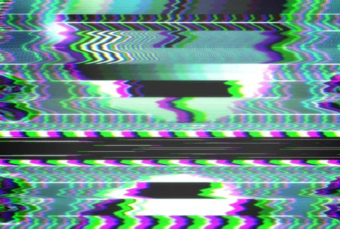 Tv Test Pattern Stock Video Footage 