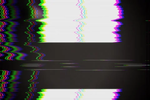 TV Test Pattern 	NTSC Stock Footage 942296