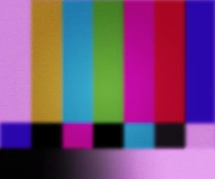 Tv test screen background Stock Illustration