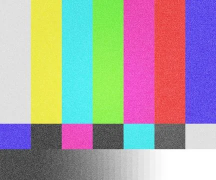 Tv test screen background Stock Illustration