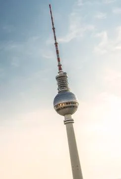 TV Tower in Berlin Stock Photos