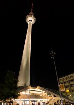 TV Tower in Berlin Stock Photos
