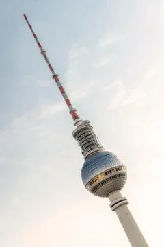 TV Tower in Berlin Stock Photos
